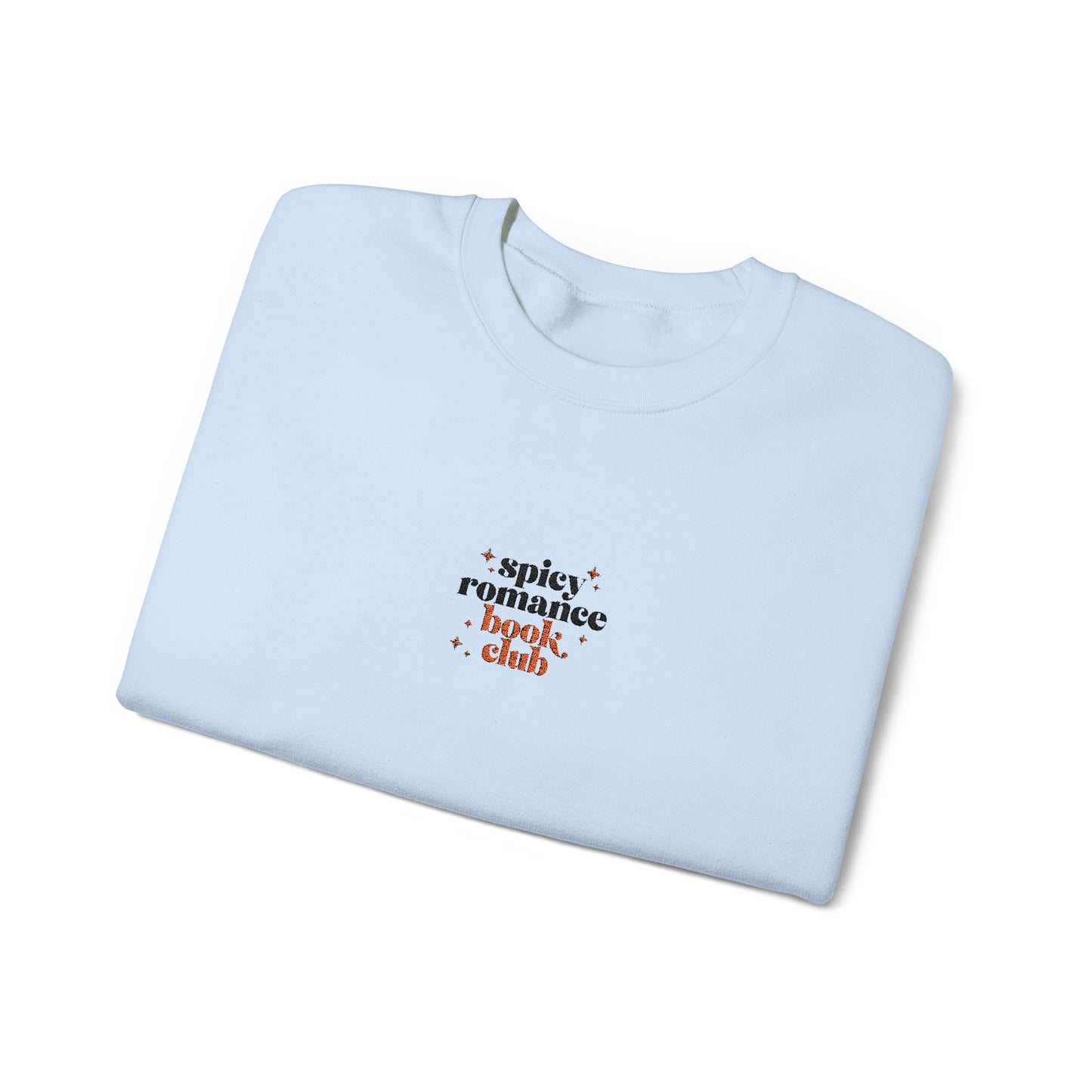 Spicy Romance Book Club Crewneck Embroidered Sweatshirt