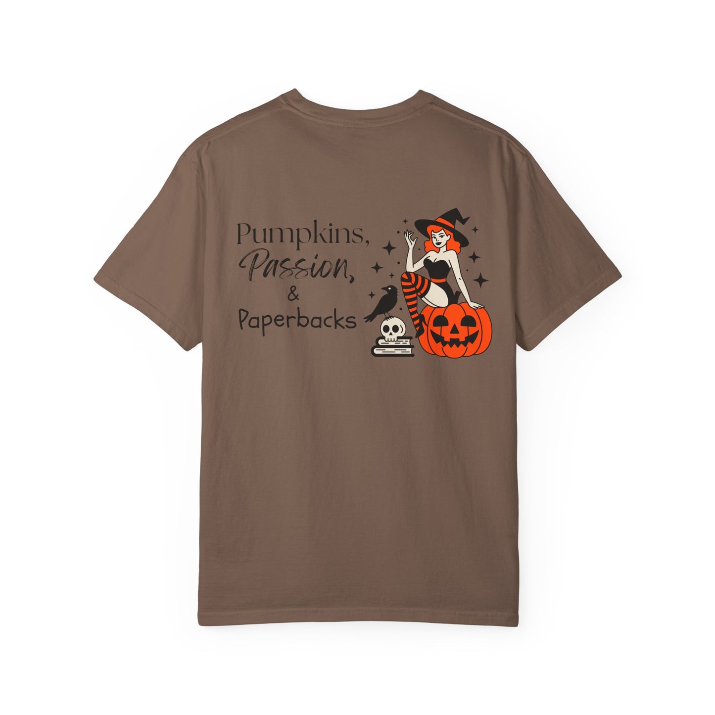 Pumpkins, Passion & Paperbacks Comfort Colors® Tee
