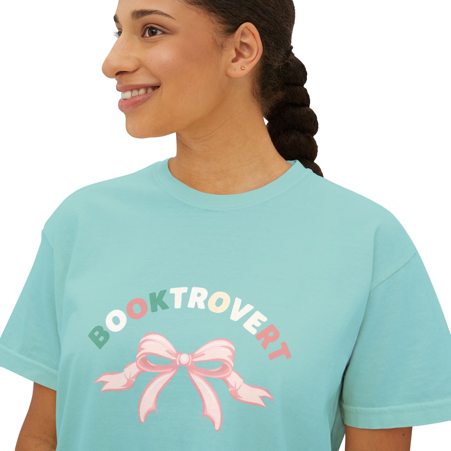 Booktrovert Women's Boxy Tee