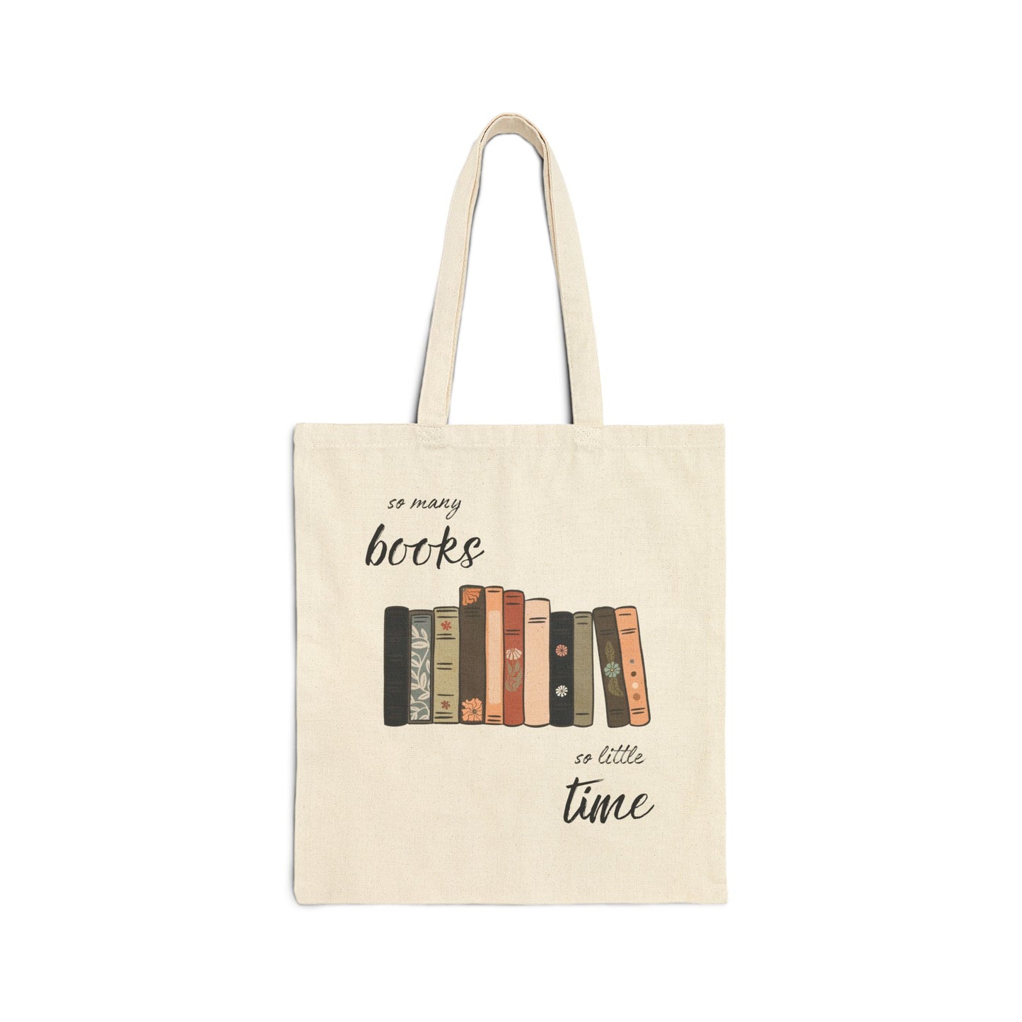 So Many Books Canvas Tote Bag