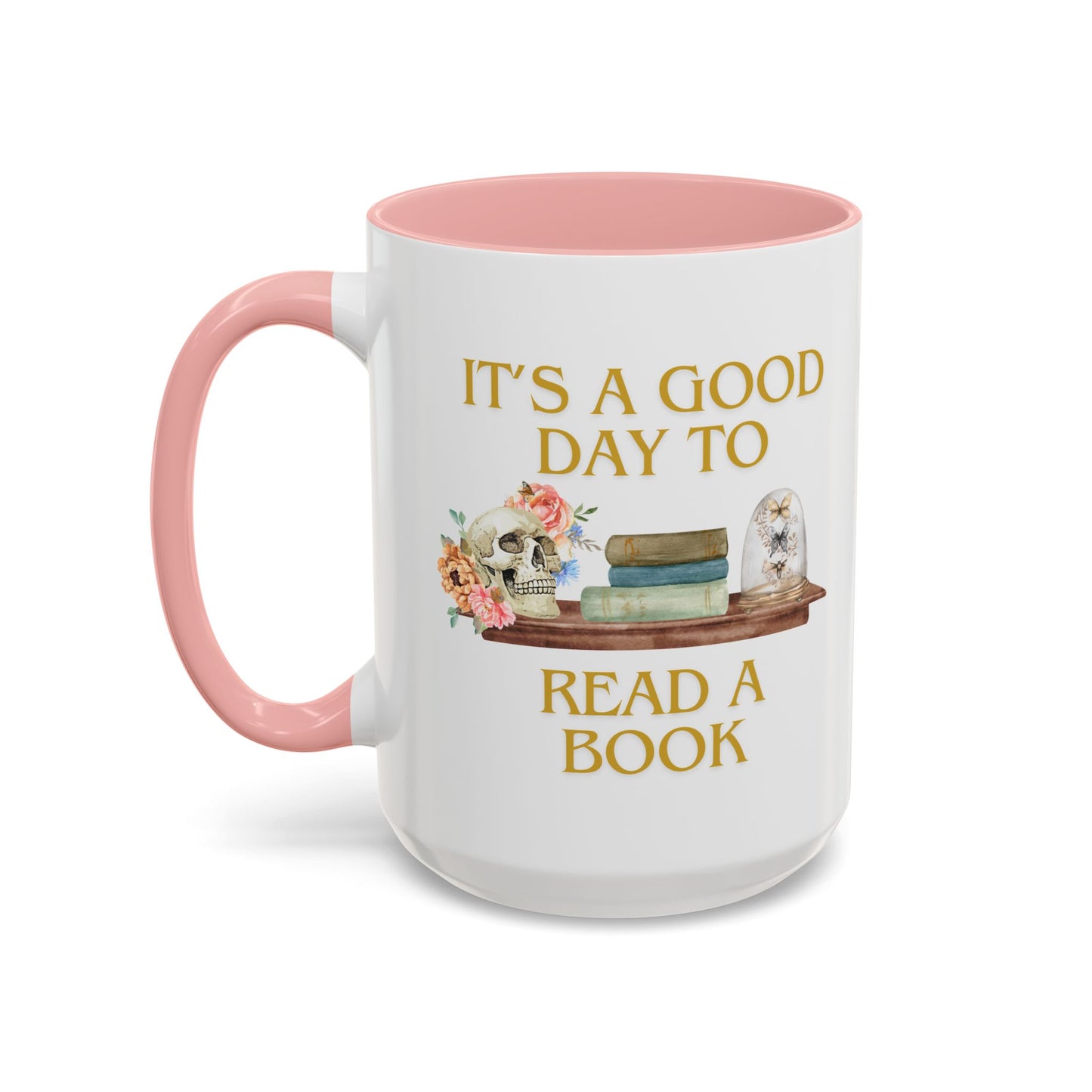 It’s a Good Day to Read a Book Accent Mug