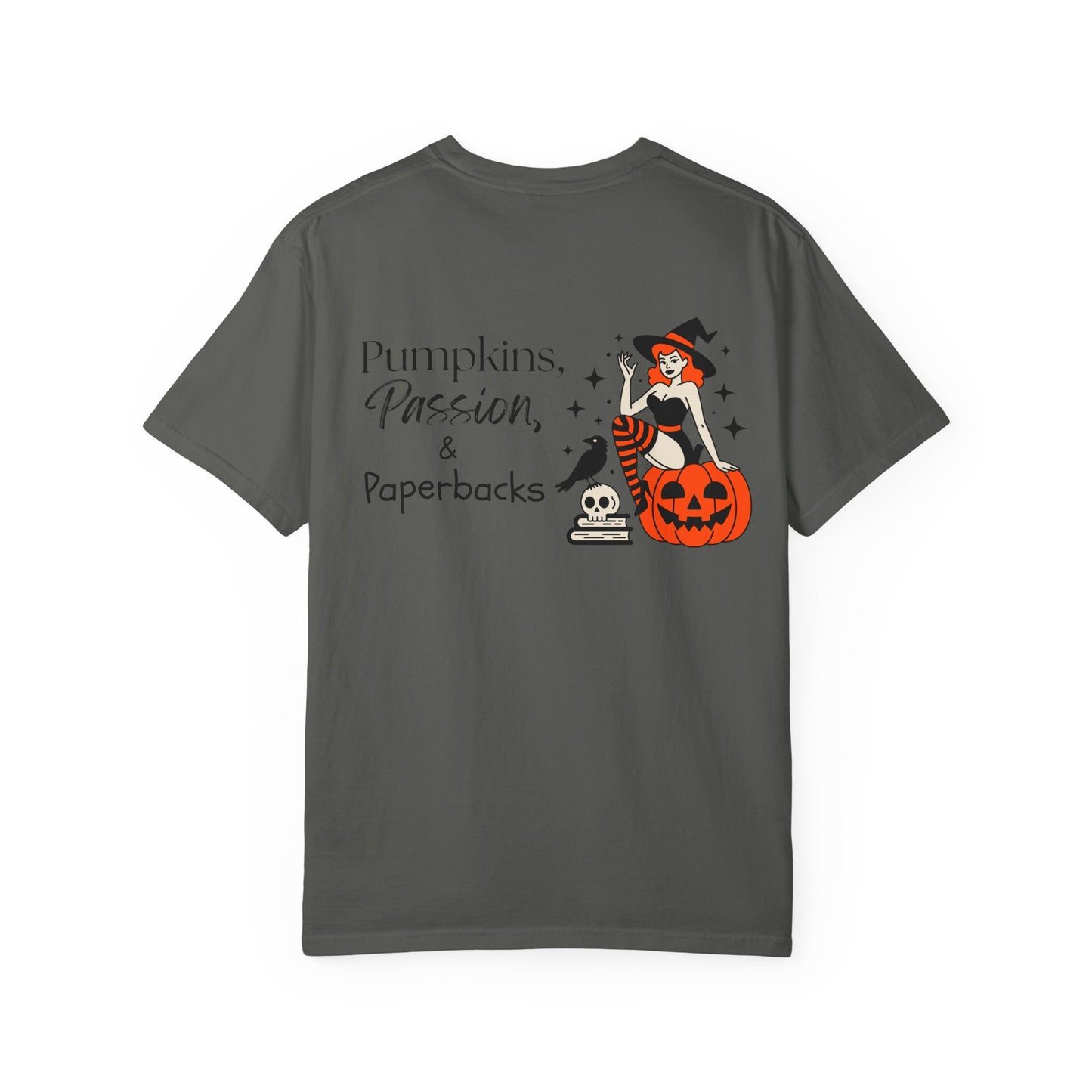 Pumpkins, Passion & Paperbacks Comfort Colors® Tee