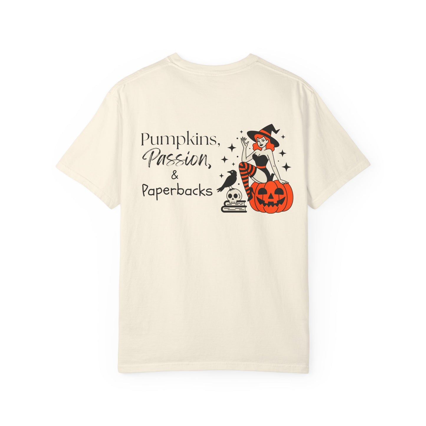Pumpkins, Passion & Paperbacks Comfort Colors® Tee