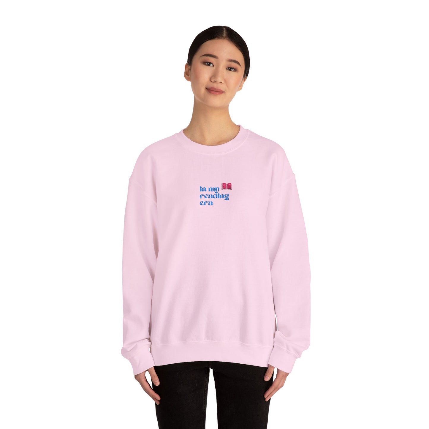 In My Reading Era Heavy Blend Embroidered Sweatshirt