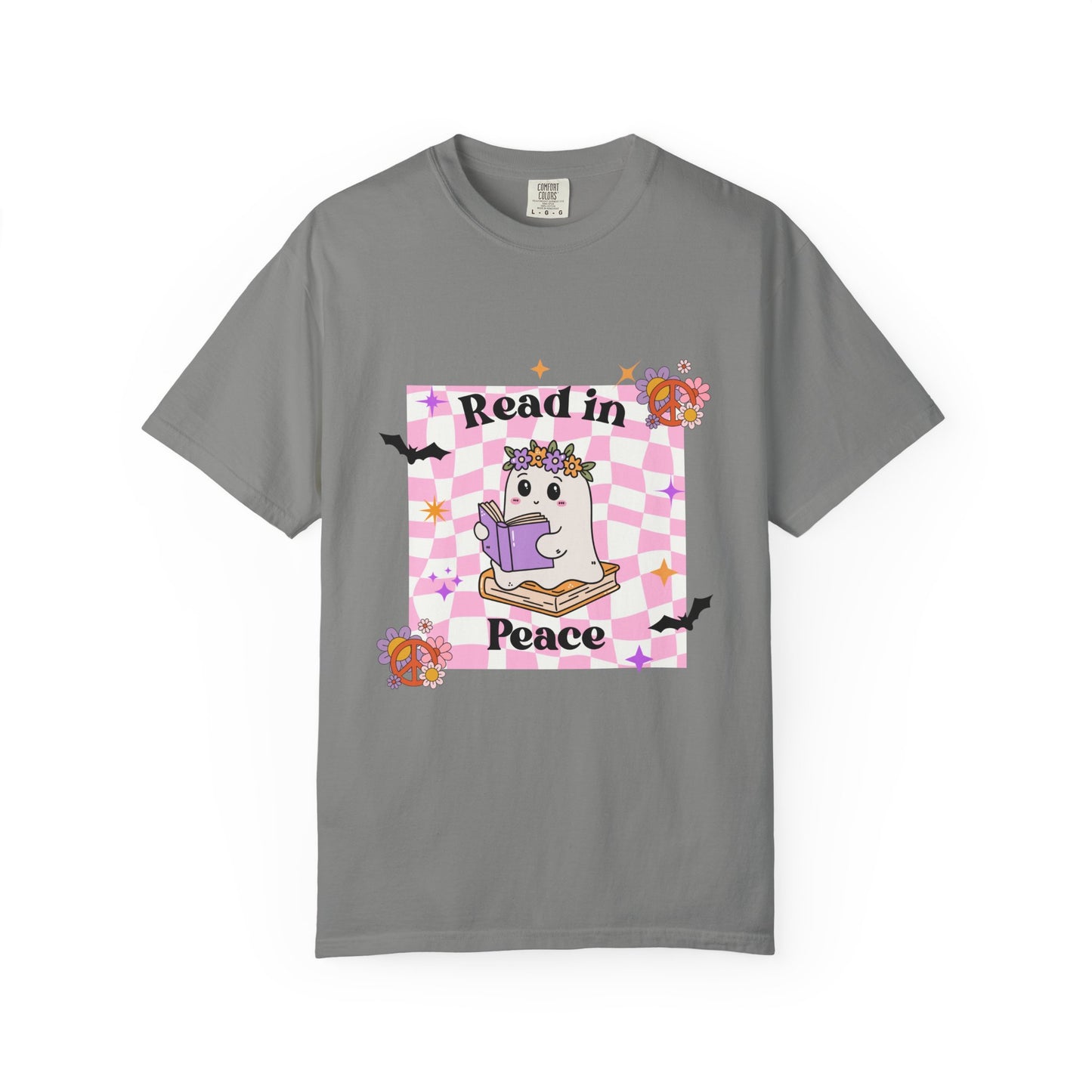 Cute Read in Peace T-Shirt, Halloween Shirt, Book Lover Gift