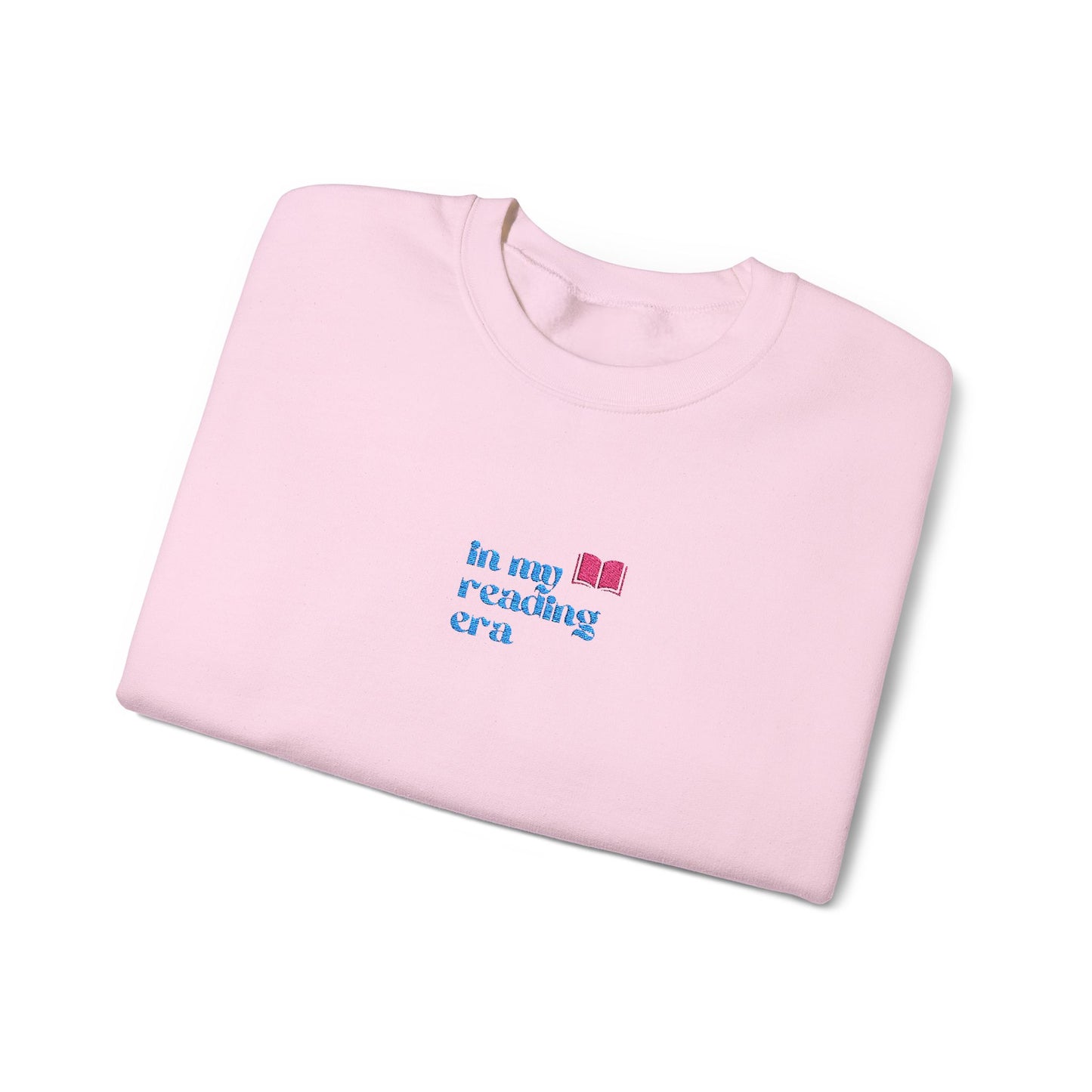 In My Reading Era Heavy Blend Embroidered Sweatshirt