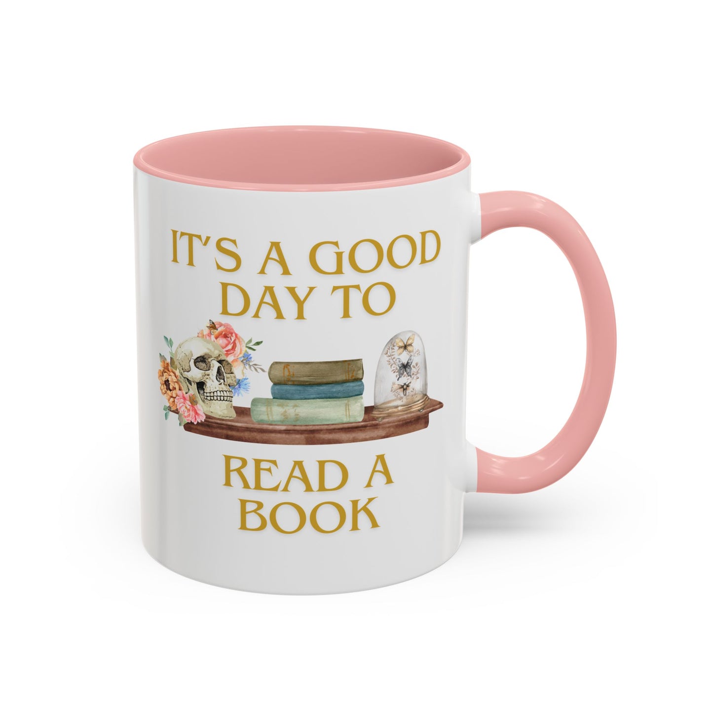 It’s a Good Day to Read a Book Accent Mug