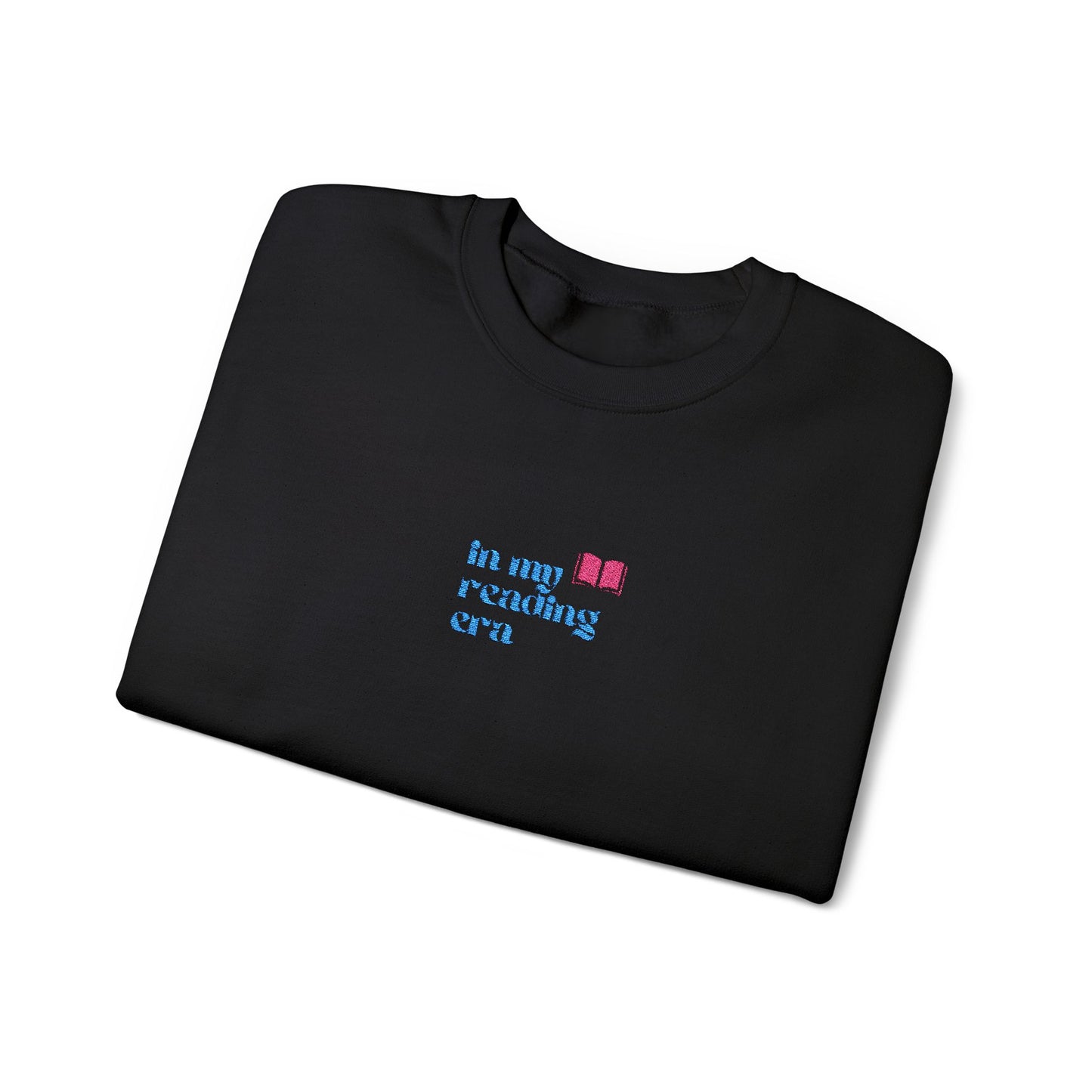 In My Reading Era Heavy Blend Embroidered Sweatshirt
