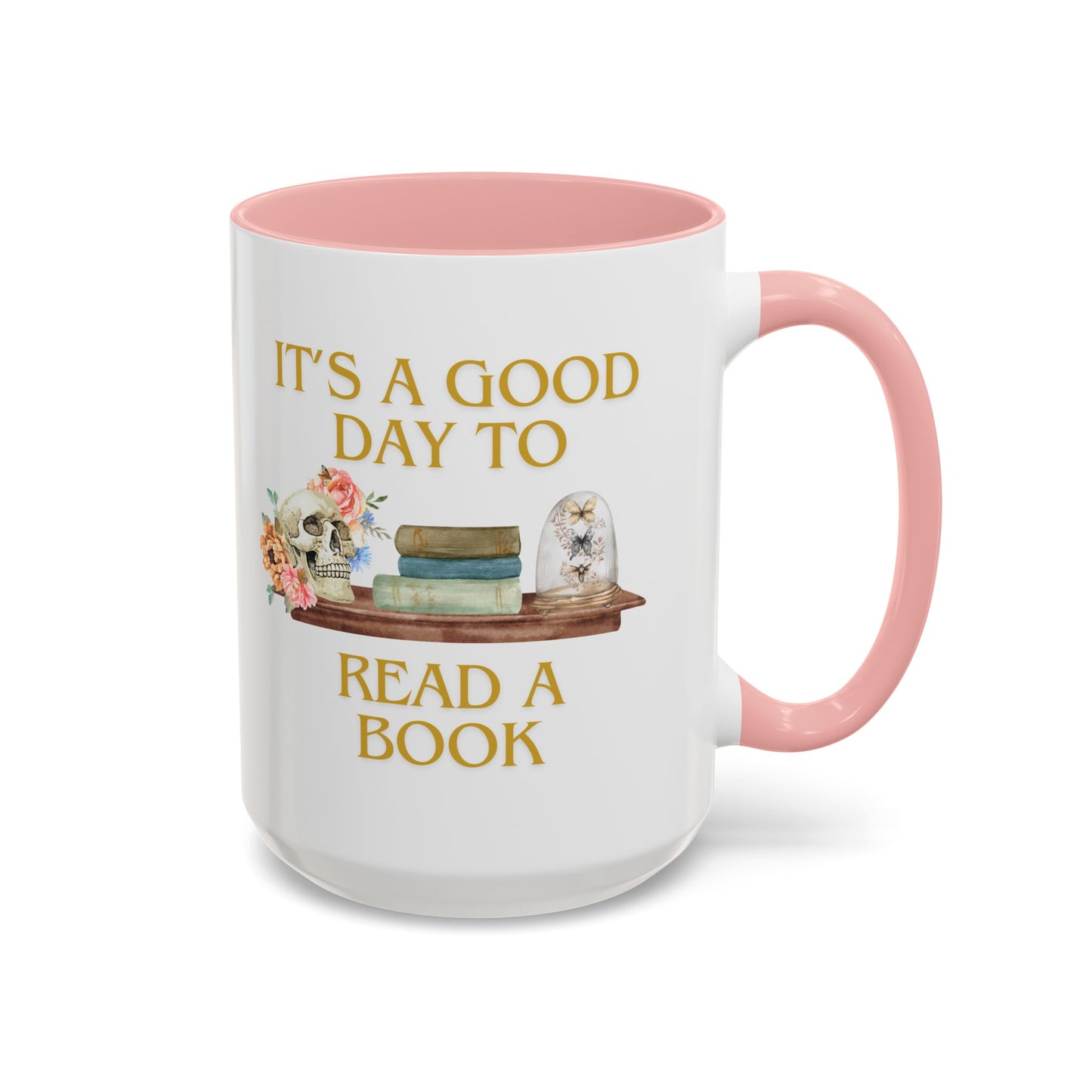 It’s a Good Day to Read a Book Accent Mug