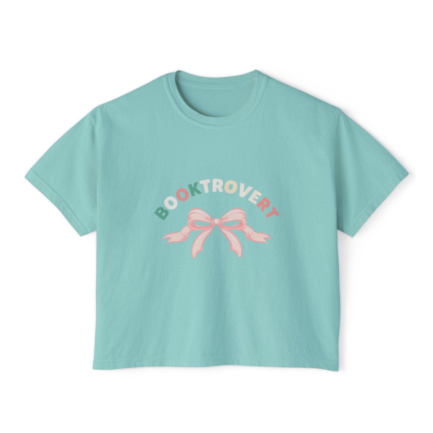 Booktrovert Women's Boxy Tee