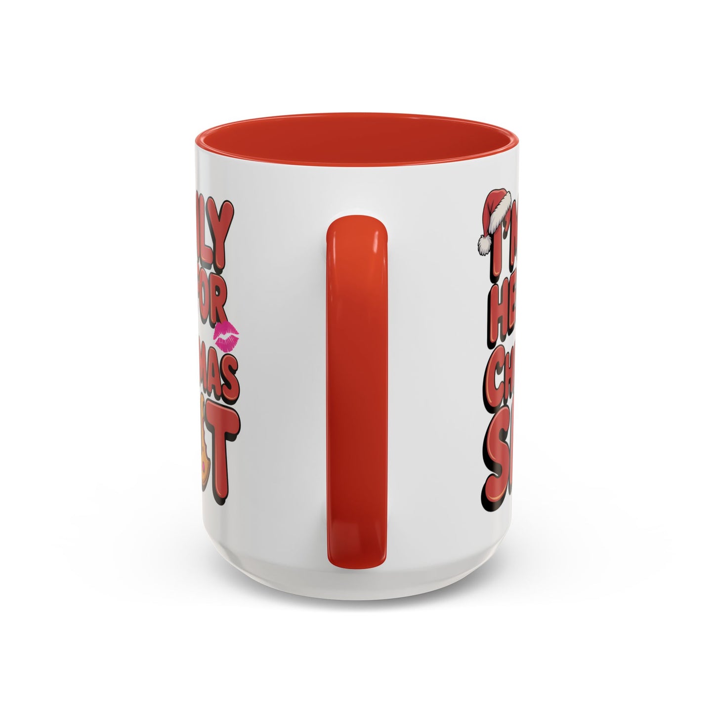 Christmas Smut Accent Coffee Mug