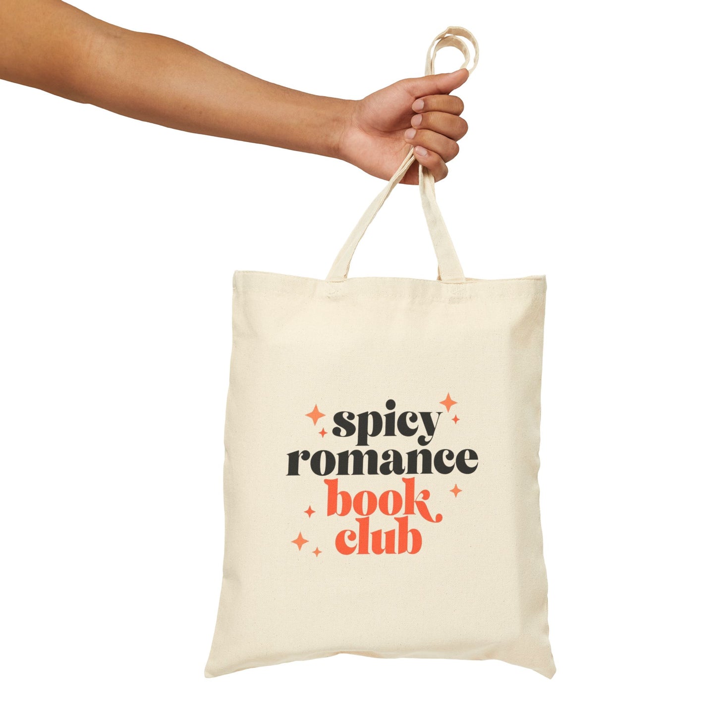 Spicy Romance Book Club Canvas Tote Bag