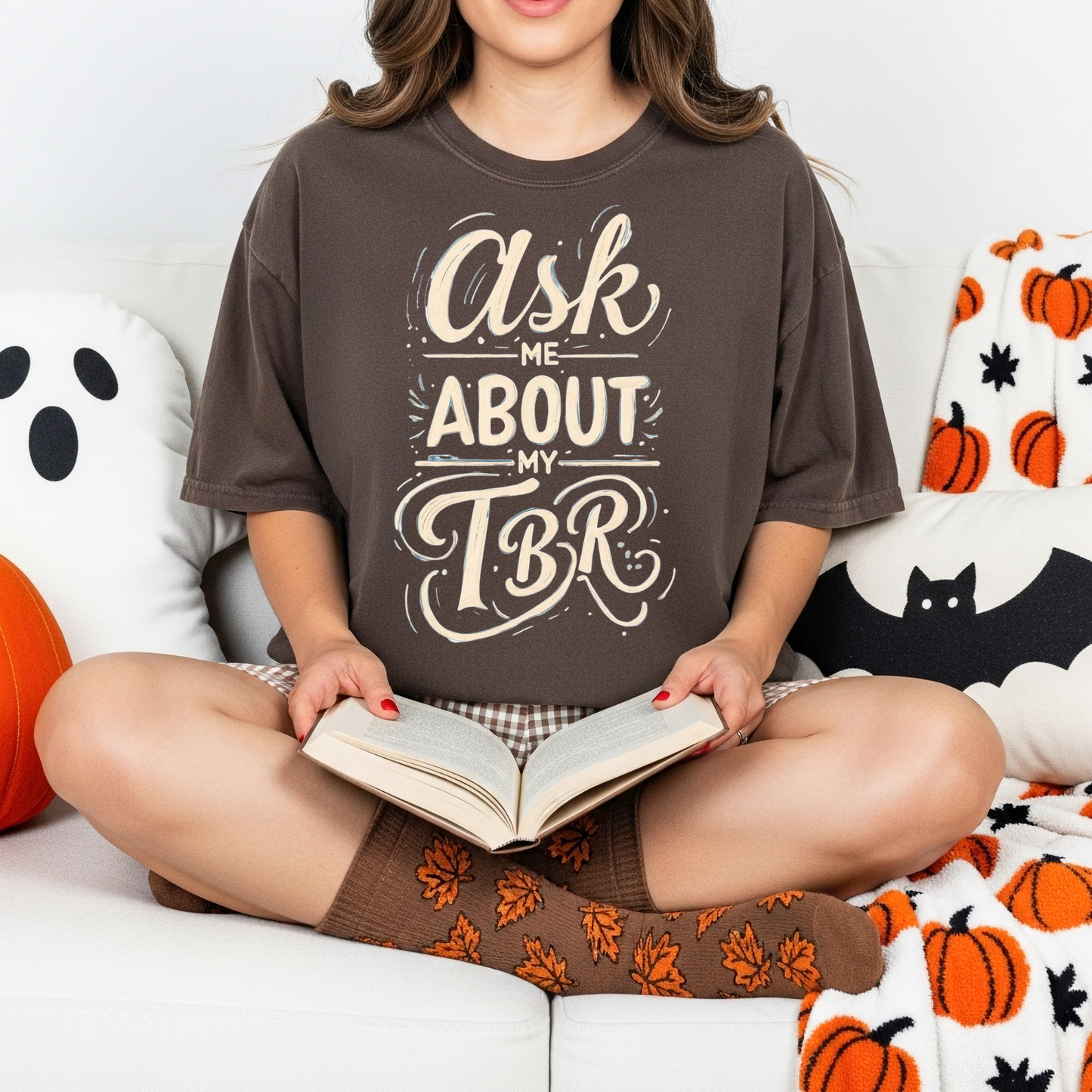 Ask Me About My TBR Book Lover T-Shirt