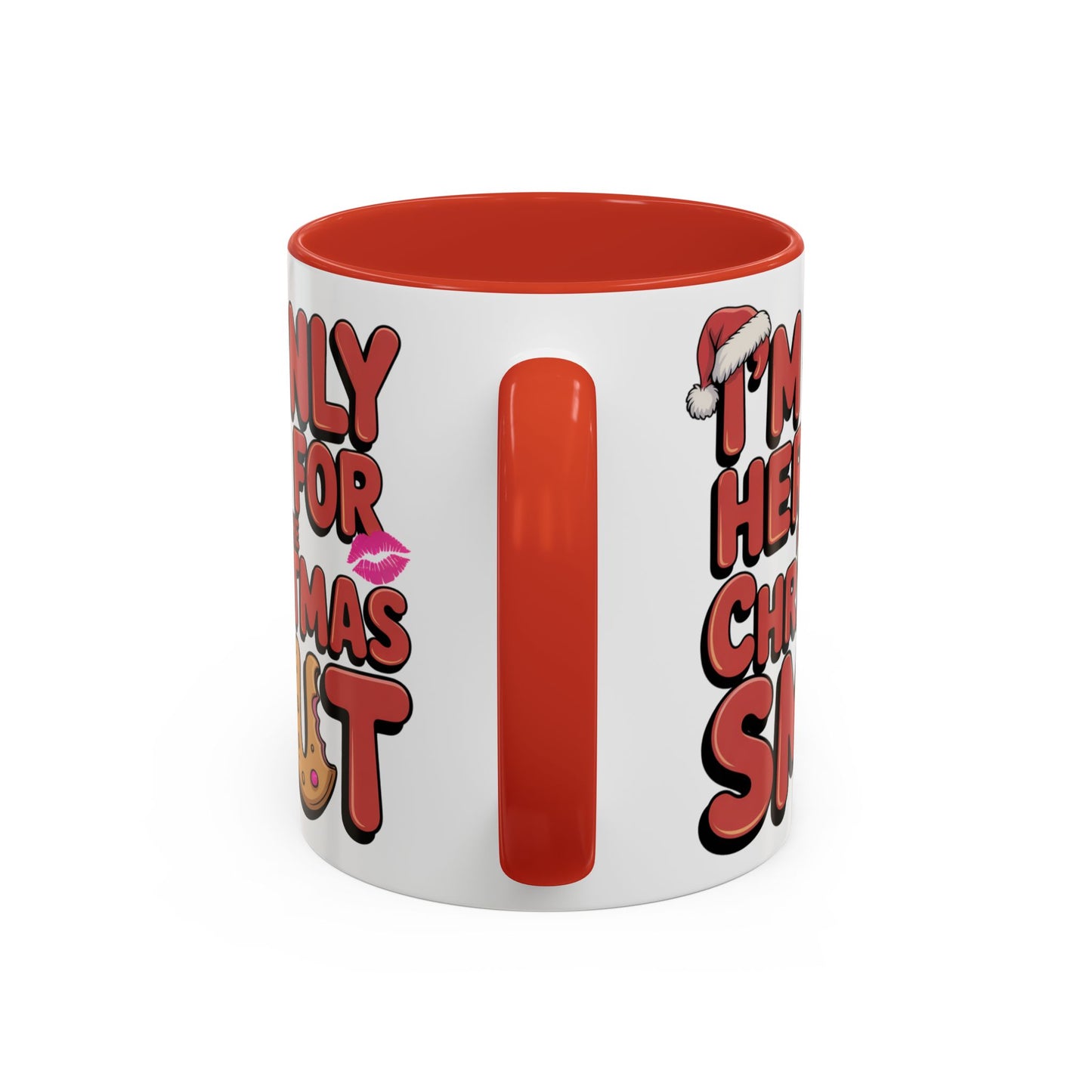 Christmas Smut Accent Coffee Mug
