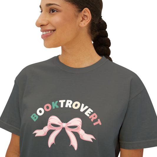 Booktrovert Women's Boxy Tee