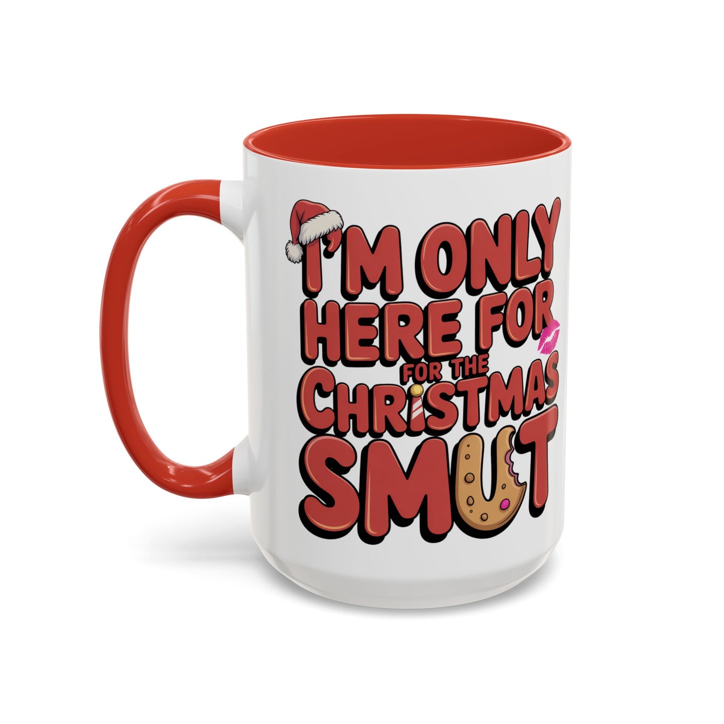 Christmas Smut Accent Coffee Mug