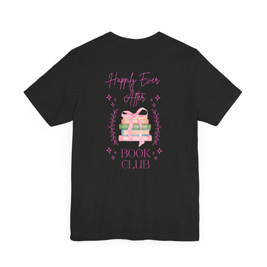 Happily Ever After Book Club Jersey Short Sleeve Tee